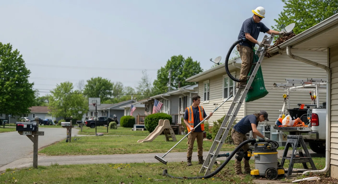 Gutter Installation in Petersburg, IN near me